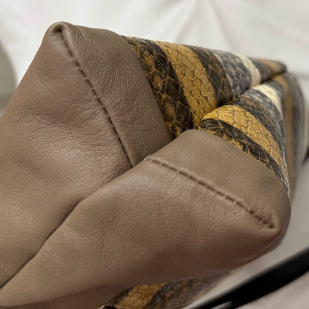 Daniella Lehavi (Made in Israel) Snakeskin Crossbody Bag, VGUC. - Picture 5 of 15